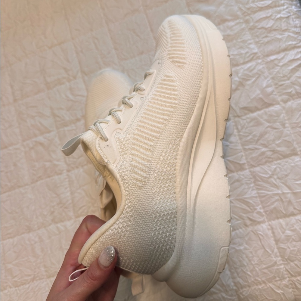 White Athletic Sneakers - Picture 2 of 5